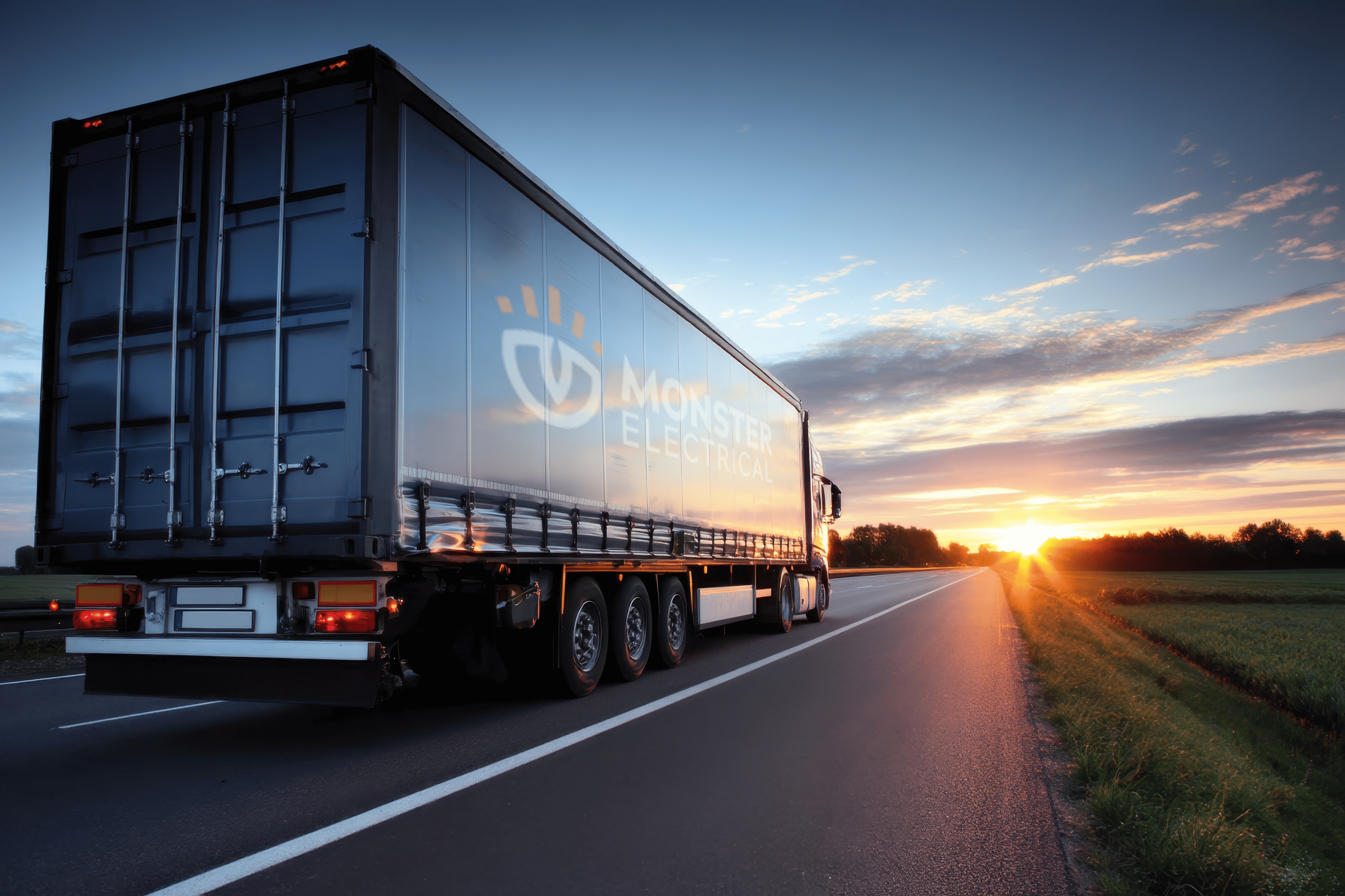 Monster Electrical Delivery Truck